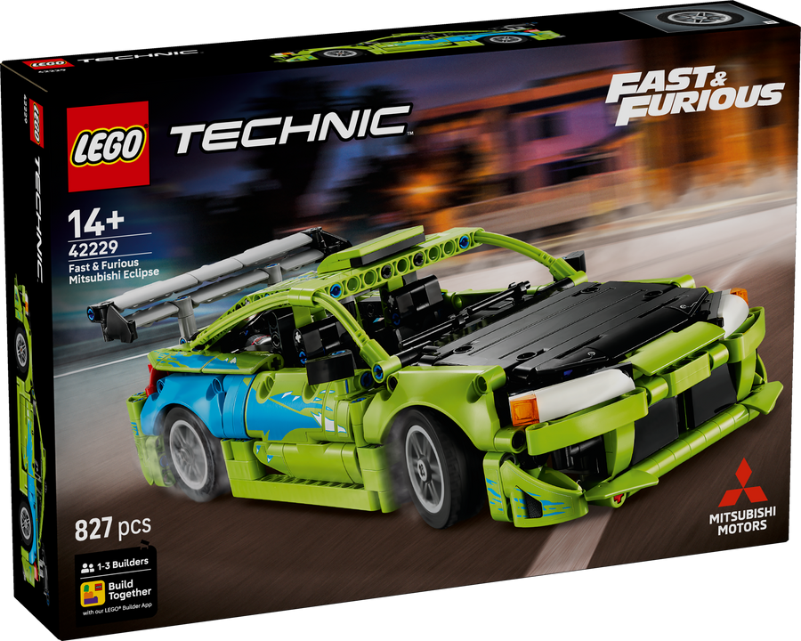 LEGO Technic 42229 Fast and Furious Mitsubishi Eclipse Car box