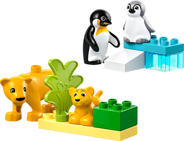 LEGO DUPLO 10442 Wild Animal Families: Penguins & Lions product