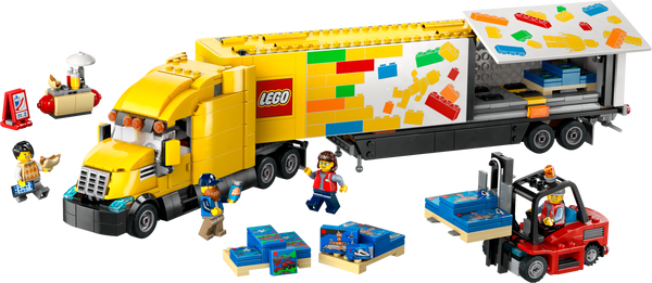 LEGO City 60440 Yellow Delivery Truck product