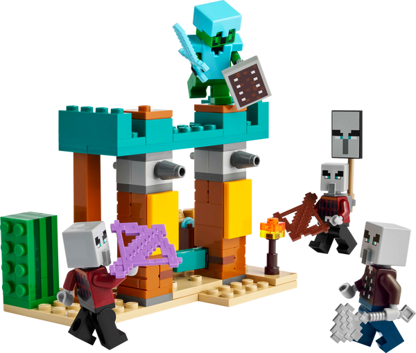 LEGO Minecraft 21267 The Illager Desert Patrol product